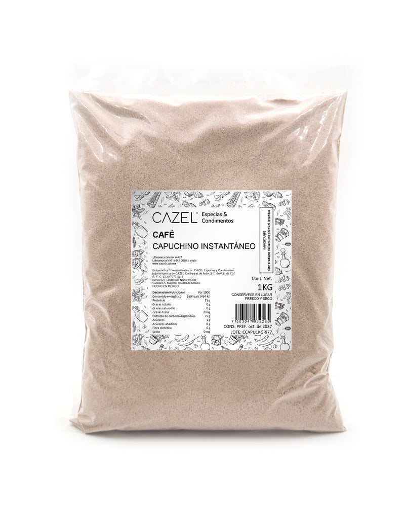Café Capuchino Instantáneo 1KG