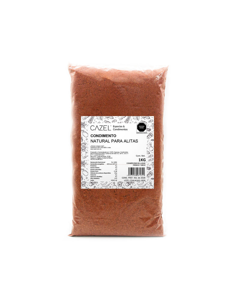 Condimento  Natural para Alitas 1KG