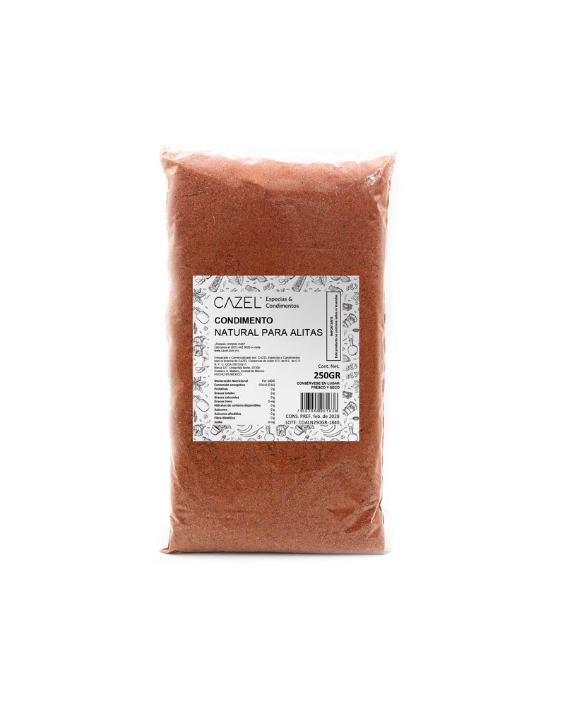 Condimento  Natural para Alitas 250GR