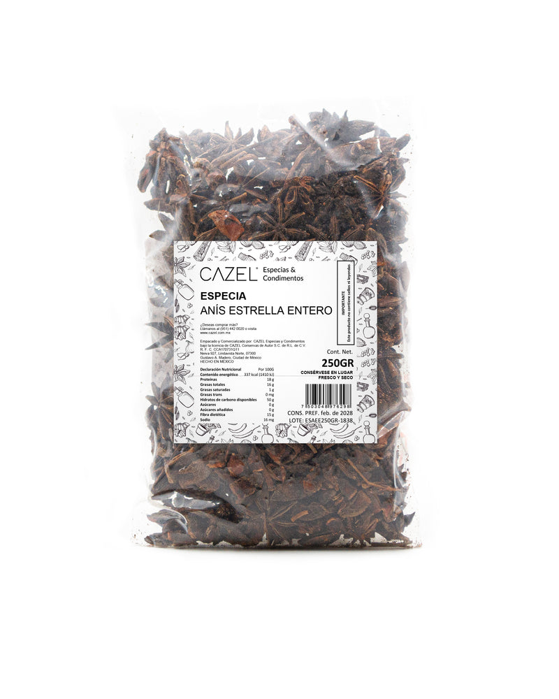 Anís Estrella Entero 250GR