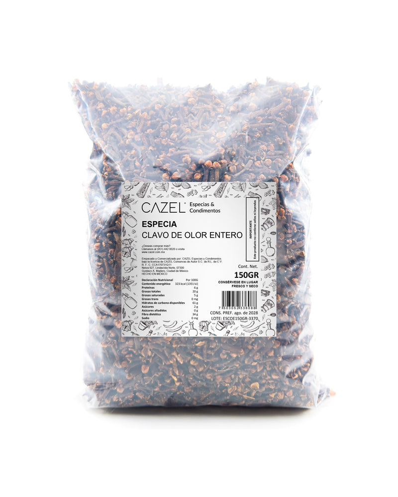 Clavo de Olor Entero 150GR