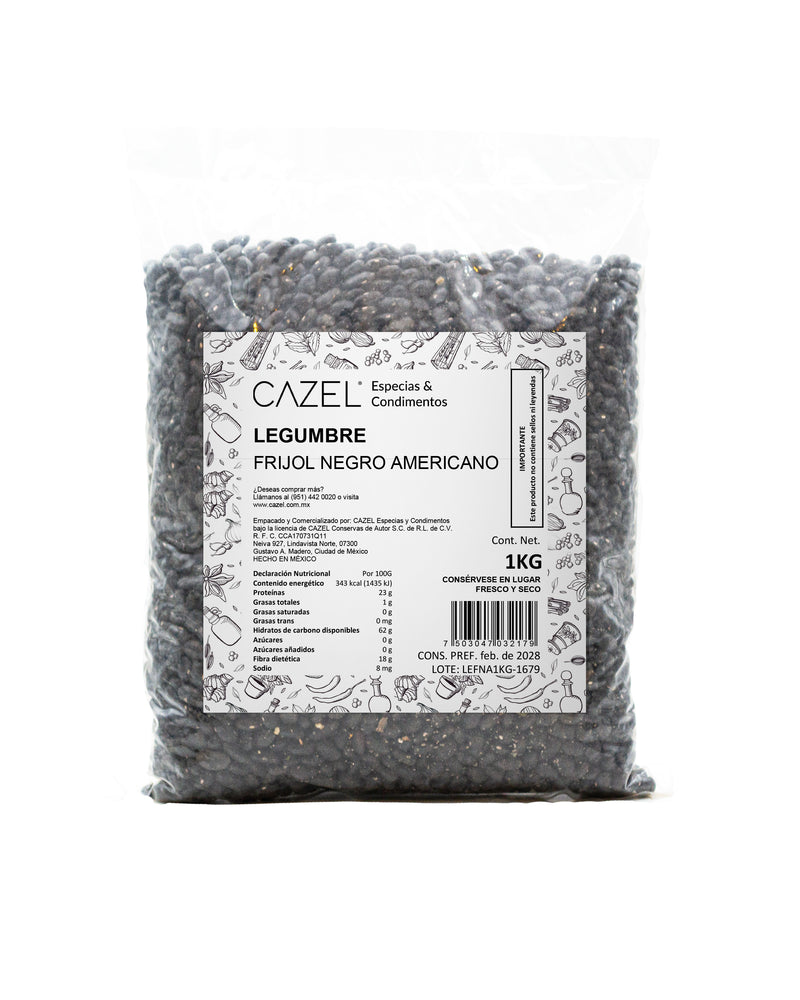 Frijol Negro Americano 1KG