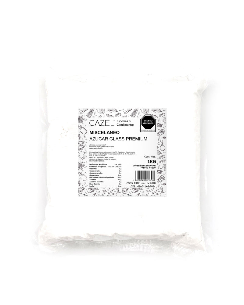 Azúcar Glass 1KG