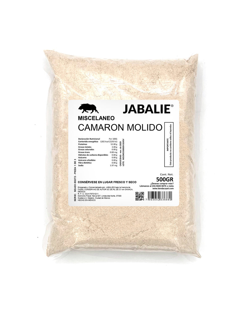 JABALIE® Camarón Molido 500 gr