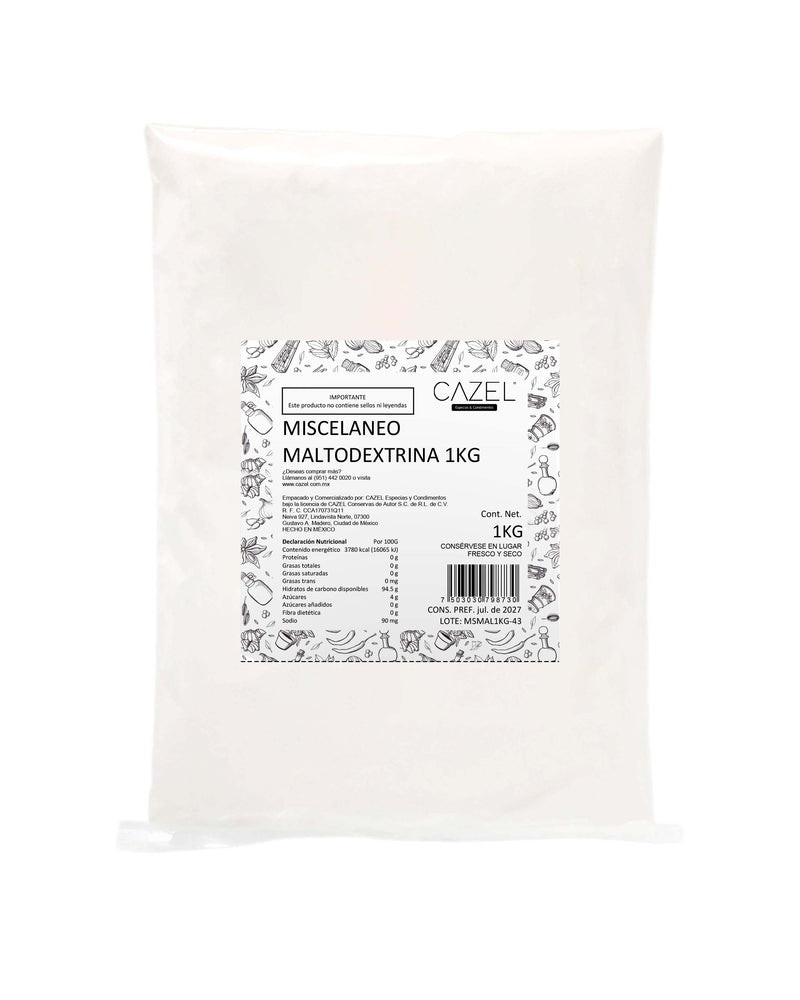 Maltodextrina Premium 1KG