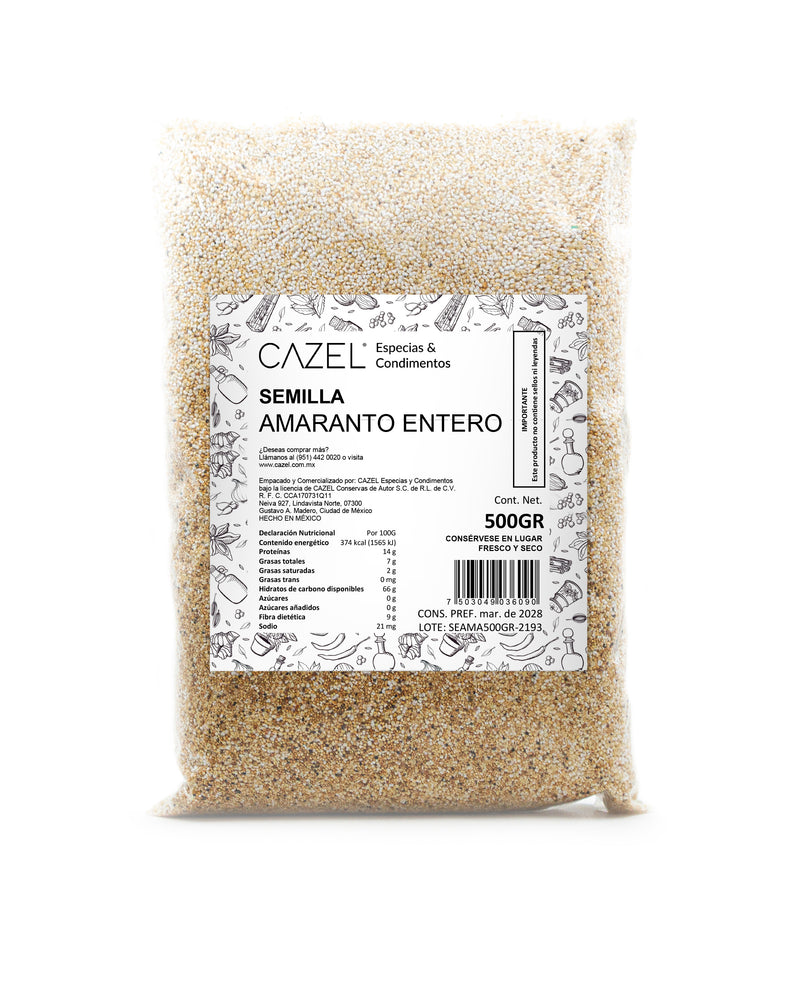 Amaranto Entero 500GR