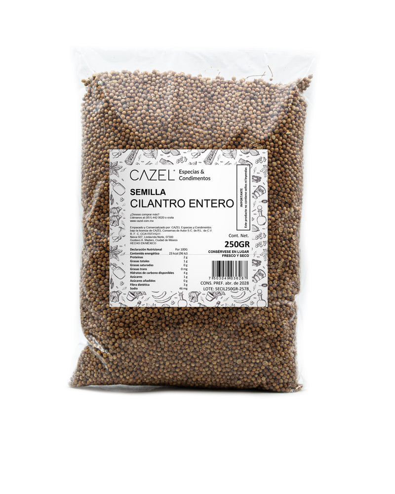 Semilla de Cilantro 250GR