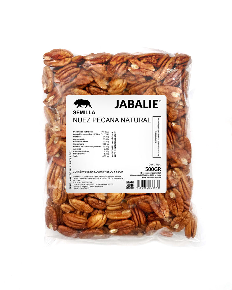 JABALIE® Nuez Pecana Natural 500 gr