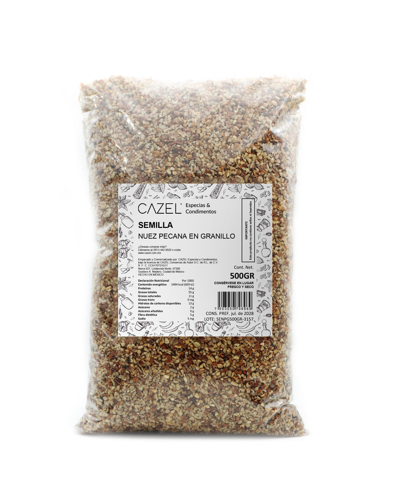 Nuez Pecana en Granillo 500GR