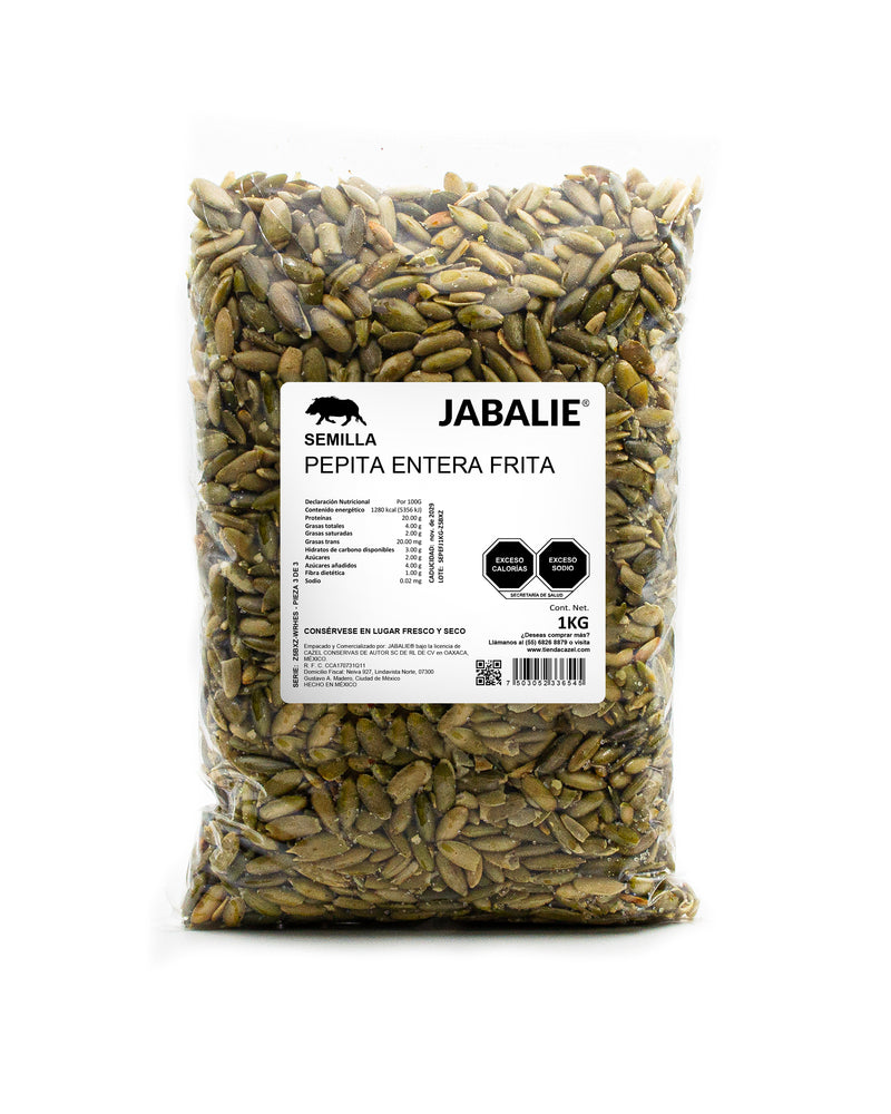 JABALIE® Semilla Pepita Entera Frita 1 kg