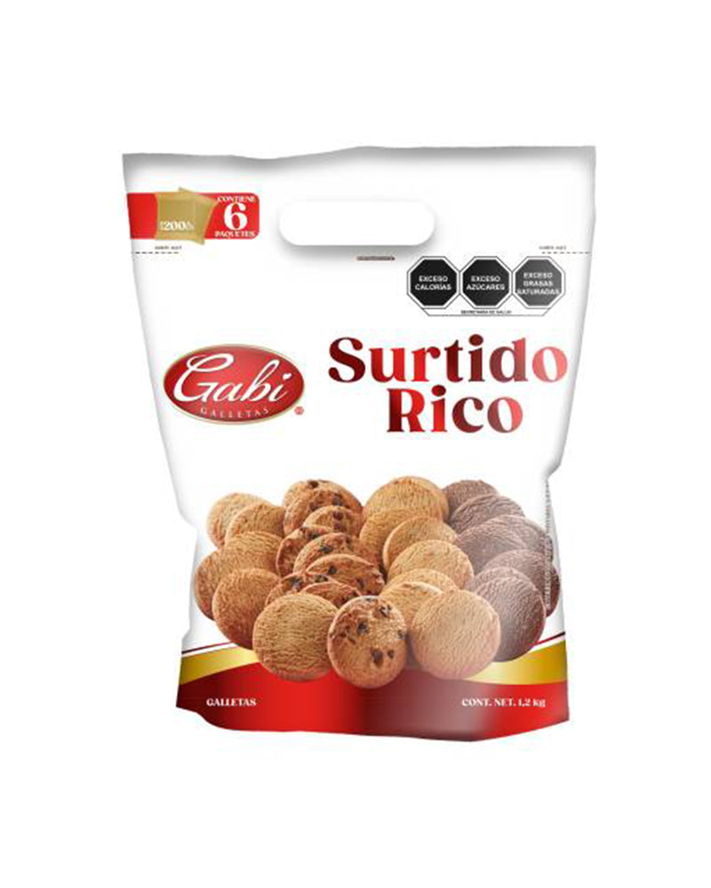 Galletas Gabi Surtido Rico 1.2KG