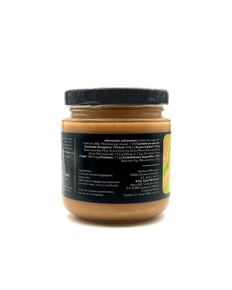 Crema de Cacahuate sin Azúcar 220g