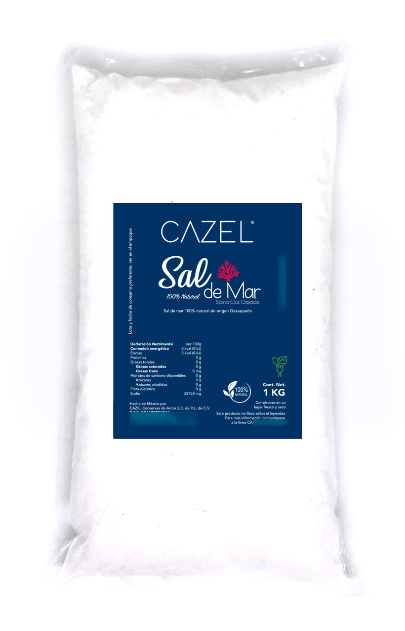 Sal de Mar Pulverizada 1Kg