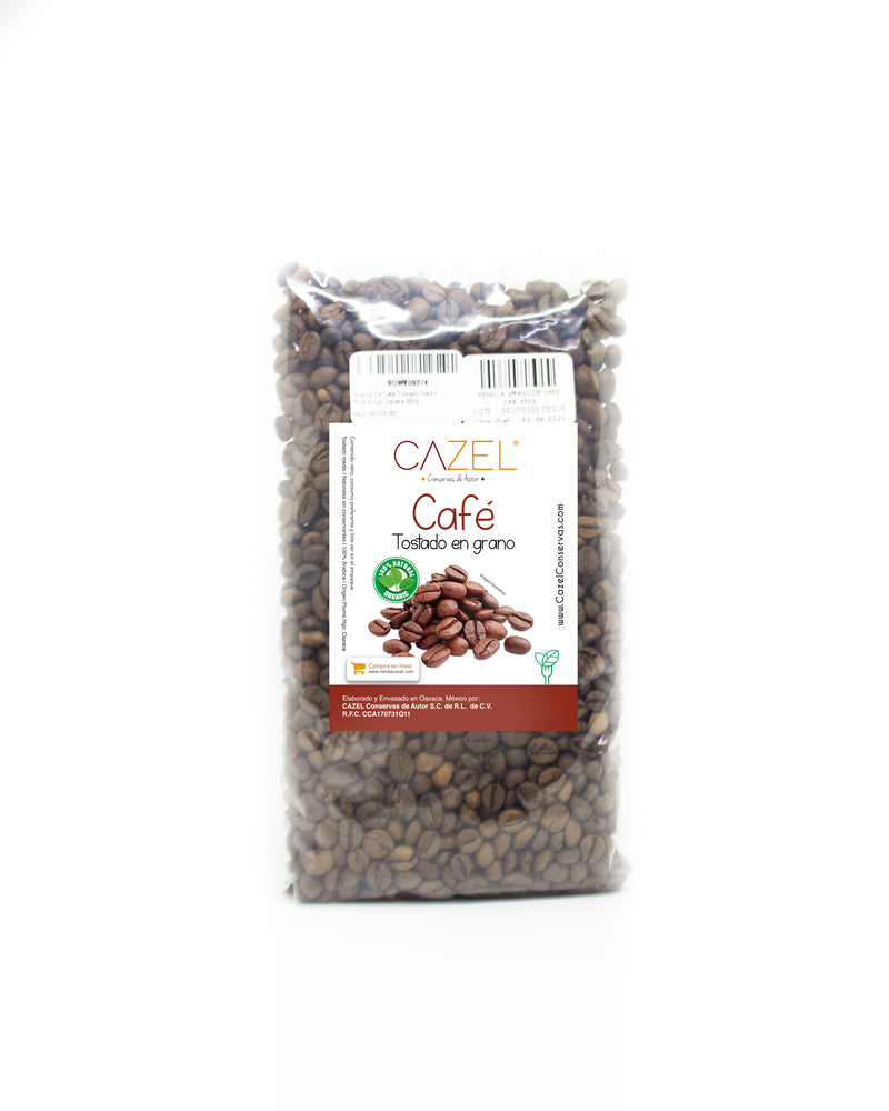 Café en Grano de Pluma Hidalgo Oaxaca 250g